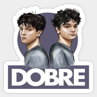 D Brothers Sticker